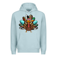 Blue Mist thanksgiving turkey Premium Hoodie - RanaPortraitStore
