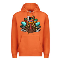Carrot thanksgiving turkey Premium Hoodie - RanaPortraitStore