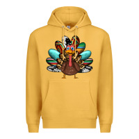 Mustard thanksgiving turkey Premium Hoodie - RanaPortraitStore