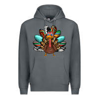 Rock thanksgiving turkey Premium Hoodie - RanaPortraitStore