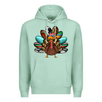 Seafoam thanksgiving turkey Premium Hoodie - RanaPortraitStore