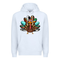 White thanksgiving turkey Premium Hoodie - RanaPortraitStore