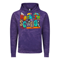 Cloud Purple back to school Vintage Hoodie - NancyCooperArtShop
