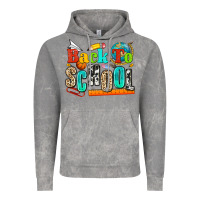 Cloud Rock back to school Vintage Hoodie - NancyCooperArtShop