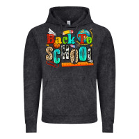 Vintage Black back to school Vintage Hoodie - NancyCooperArtShop