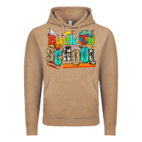Vintage Coffee back to school Vintage Hoodie - NancyCooperArtShop