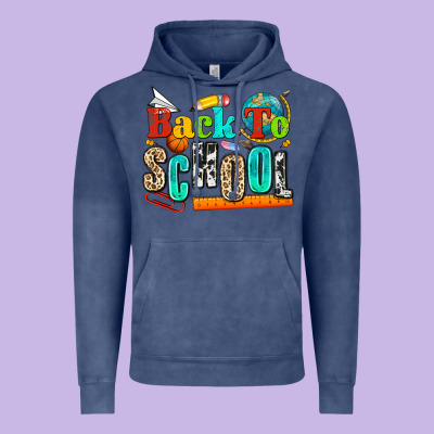 Back To School Vintage Hoodie Designed By Nancycooperartshop