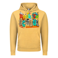 Vintage Mustard back to school Vintage Hoodie - NancyCooperArtShop