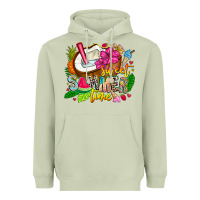 Matcha summer time Heavyweight Hoodie - CowhideDigitalArt