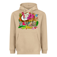 Mushroom summer time Heavyweight Hoodie - CowhideDigitalArt