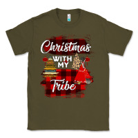Army Green Christmas With My Tribe Classic Tee - Bettercallsaul