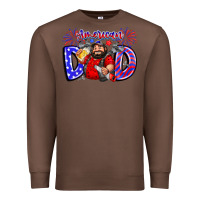 Chestnut american dod Premium Sweatshirt - CowhideDigitalArt
