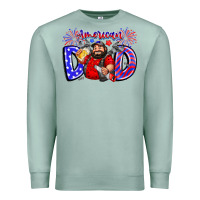 Seafoam american dod Premium Sweatshirt - CowhideDigitalArt