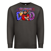 Smoke american dod Premium Sweatshirt - CowhideDigitalArt