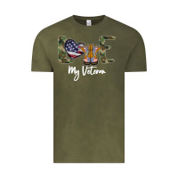 Vintage Olive My Veteran Vintage Tee - Bettercallsaul