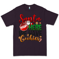 Plum Santa here we have cookies Premium Tee - NancyCooperArtShop