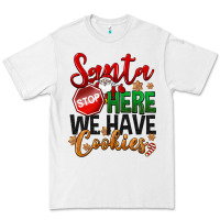 White Santa here we have cookies Premium Tee - NancyCooperArtShop