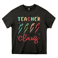 Asphalt teacher claus Heavy Core Tee - MaliasSmallBusiness
