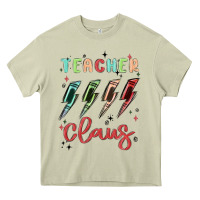 Mossy teacher claus Heavy Core Tee - MaliasSmallBusiness
