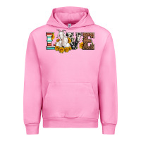 Fuchsia Pink love goats serape cowhide leopard goat family Urban Hoodie - Artiststas