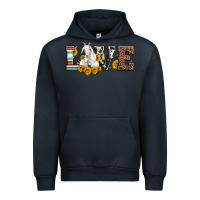 Navy love goats serape cowhide leopard goat family Urban Hoodie - Artiststas