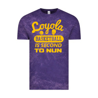 Cloud Purple sister jean   loyola basketball is second to nun Vintage Tee - tuanDangUi