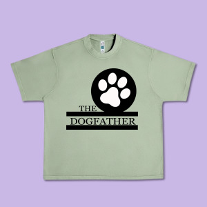 The Dogfather Urban Heavy Tee Designed By Bettercallsaul