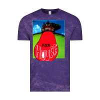 Cloud Purple house (hausu) 1977 poster Vintage Tee - tuanDangUi