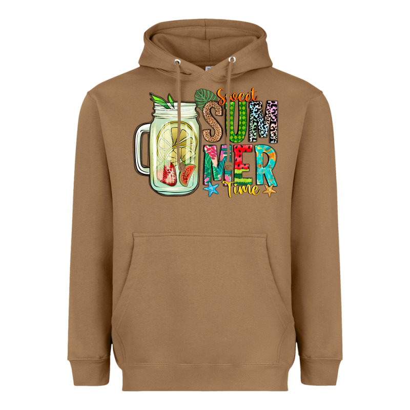 Sweet Summer Time Heavyweight Hoodie by CowhideDigitalArt | Teevron