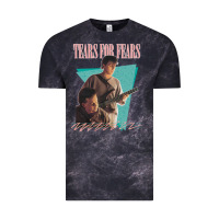 Cloud Black vintage style 80s tears for fears design Vintage Tee - tuanDangUi