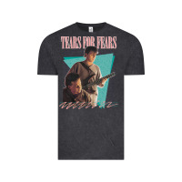 Vintage Black vintage style 80s tears for fears design Vintage Tee - tuanDangUi