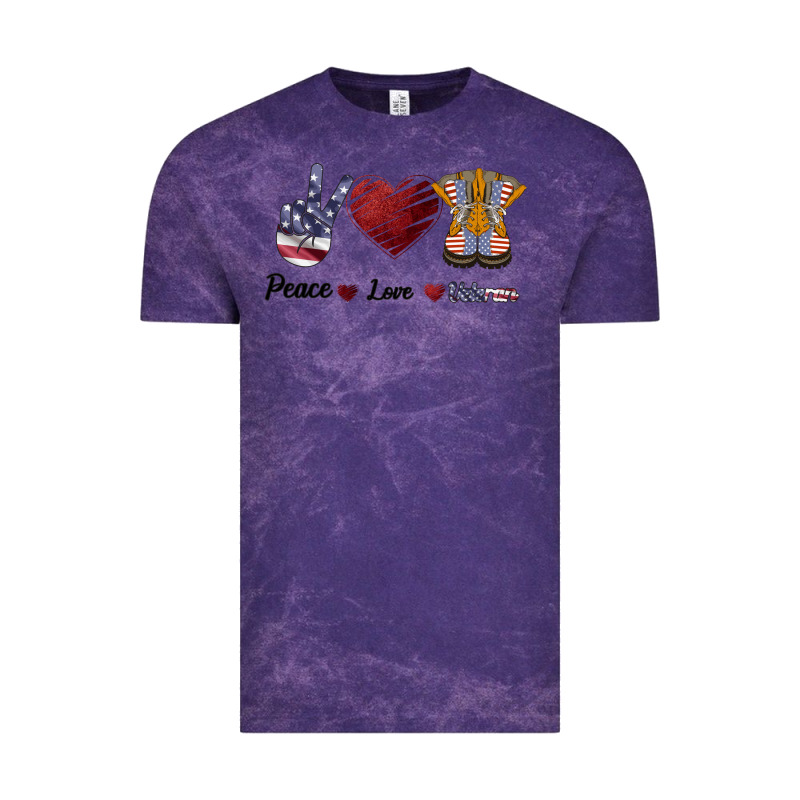 Peace Love Veteran Vintage Tee by Bettercallsaul | Teevron