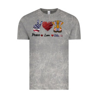 Cloud Rock Peace Love Veteran Vintage Tee - Bettercallsaul