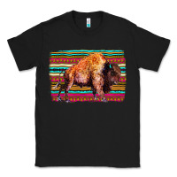 Black Aztec Buffalo Classic Tee - Bettercallsaul