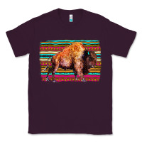 Plum Aztec Buffalo Classic Tee - Bettercallsaul