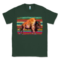 Sports Green Aztec Buffalo Classic Tee - Bettercallsaul