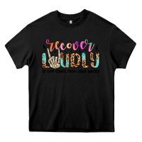 Black recover loudly to keep others from dying quietly m Heavy Core Tee - MaliasSmallBusiness