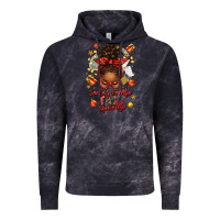 Cloud Black santa favorite tax specialist afro messy bun Vintage Hoodie - texasbilliewilder