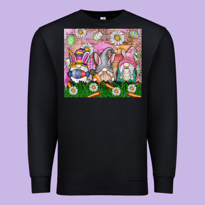 Easter Gnome Premium Sweatshirt Designed By Cowhidedigitalart