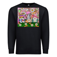 Black easter gnome Premium Sweatshirt - CowhideDigitalArt