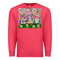 Cardinal easter gnome Premium Sweatshirt - CowhideDigitalArt