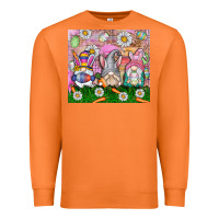 Carrot easter gnome Premium Sweatshirt - CowhideDigitalArt