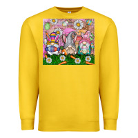 Lemon easter gnome Premium Sweatshirt - CowhideDigitalArt