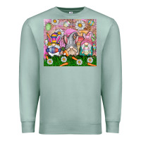 Seafoam easter gnome Premium Sweatshirt - CowhideDigitalArt