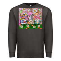 Smoke easter gnome Premium Sweatshirt - CowhideDigitalArt