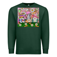 Sports Green easter gnome Premium Sweatshirt - CowhideDigitalArt