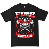 Black fire captain firefighter fireman job Premium Tee - tuanDangUi