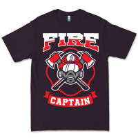 Plum fire captain firefighter fireman job Premium Tee - tuanDangUi