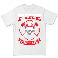 White fire captain firefighter fireman job Premium Tee - tuanDangUi