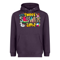 Plum summer time Heavyweight Hoodie - CowhideDigitalArt